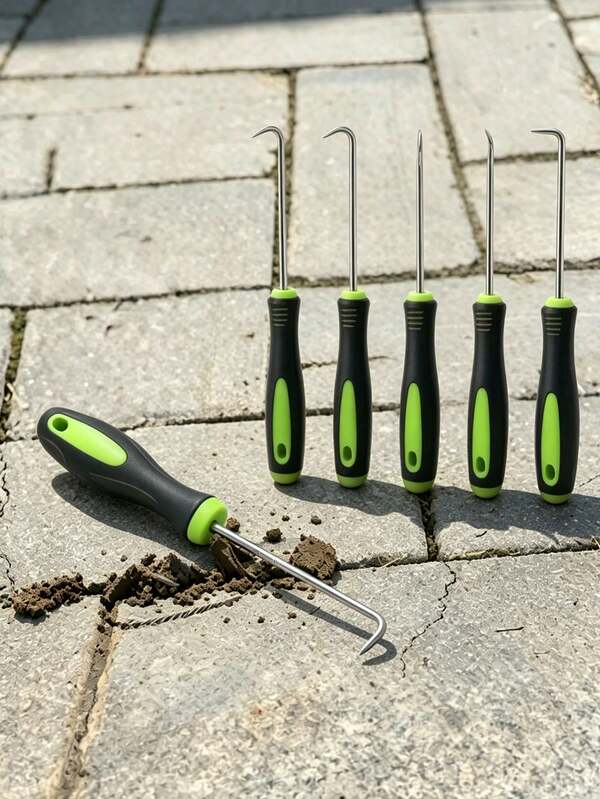 2/1 chiếc móc kim loại siêu bền dùng để nhổ cỏ và canh tác - răng móc sắc nhọn có nắp bảo vệ. Loại bỏ hiệu quả cỏ dại, đá và rêu - dụng cụ xây dựng bền bỉ, phù hợp để bảo trì vườn, xử lý khe hở sân cỏ và khe hở đường - dụng cụ tháo rèm, kìm tháo vòng đệm, hoàn hảo để nhổ cỏ, làm sạch đất, làm sạch khe hở đường, dụng cụ nhổ cỏ và làm vườn, móc kim loại chắc chắn.
