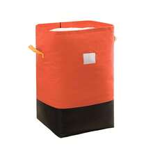 1 pieza Bolsa de mudanza grande y resistente, bolsa organizadora de almacenamiento de plástico plegable y duradera con asas resistentes y cierre con cordón, diseño de gran capacidad, adecuada para ropa, ropa de cama y almacenamiento del hogar, viajes, regreso a la escuela y empaque de mudanza - Multicolor - Ver 13