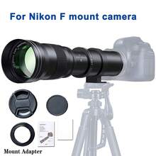 420-800mm F8.3-16 超远摄镜头，T卡口 | 兼容单反/微单相机，手动对焦，铝合金镜身，多层镀膜光学镜片，适用于野生动物、观鸟和风景摄影 - 查看 13