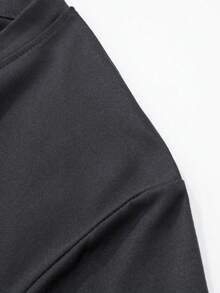 Women's Short-Sleeved T-Shirt, A New Summer Garment With A Print And Round Neck. A Basic, Comfortable, And Lightweight Style, It's Youthful, Goes With Everything, And Is Ideal For Casual Looks. - 灰色 - 查看 4