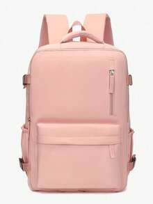 Mochila de viaje grande para mujer, bolso de moda para portátil, multiusos para ir al trabajo, escuela & viajes de negocios, equipaje de mano para cabina compatible con Ryanair, Wizz Air - Multicolor - Ver 9