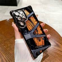 Funda para Teléfono - Funda para Teléfono Móvil con un Diseño Inspirado en las Llantas de Autos Deportivos de Lujo y Patrones de Frenos, Compatible con Samsung Galaxy S25, S24, S23, S22, S21 FE Ultra Plus, Ofrece Protección Anticaídas con una Parte Trasera Transparente y Suave. - Estilo 1 - Ver 2