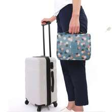 Bolsa de Aseo Colgante Creativa, Bolsa Organizadora de Cosméticos Colgante para Viajes, Bolsa de Almacenamiento Plegable de Mano, Regreso a la Escuela - Ver 6