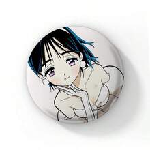 58mm Pop Cartoon Cute Girl Sua Soft Button Pins Anime Alien Stage Coin Brooches On Backpack Decor Round Badges For Bag Hat Jewelry Gifts - 58 mm - View 47
