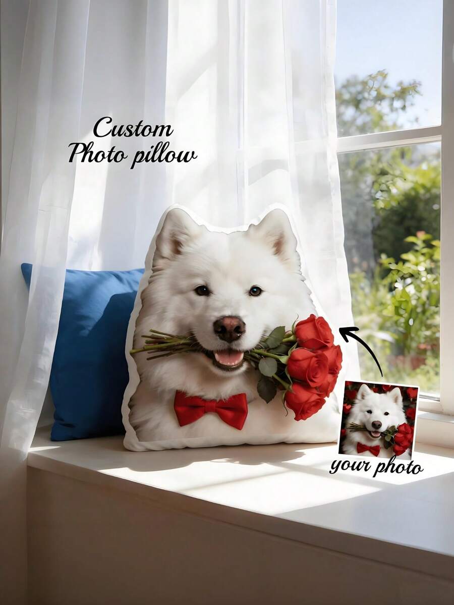 I Can Customize A 3D Portrait Photo Pillow For You Based On Your Favorite 1 Custom Fabric Photo. The Pillow Will Be Double-Sided Printed, Making It A Great Wedding Gift Or Room Decor. I Can Create An Asymmetrical Shaped, Soft And Personalized Mini Portrait Pillow That Captures Your Unique Style And Personalized.