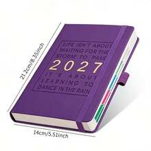 2027年新日曆日誌 自律打卡時間管理 每日一頁 365天計畫 辦公學校用品 - B - 查看 6