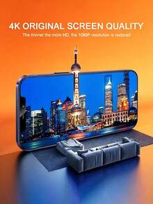 2片裝 9H 硬度鋼化玻璃螢幕保護貼，適用於 iPhone 17/17 Air/17 Pro/17 Pro Max/17e/16 Pro/16 Pro Max/16 Plus/15 Pro/15 Plus/14 Pro Max/14 Pro/14 Plus/13 Pro Max/13/12/11，HD 高清透明、保護殼友善、防摔保護膜，適合家人與朋友的實用生日禮物 - 無色 - 查看 7