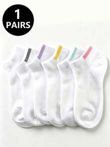 1/6/12 Paar lässige minimalistische Bootssocken, weich und hautfreundlich, vielseitig für alle Schuhe, geeignet für alle Jahreszeiten - Verschiedenfarbig - Übersicht 8