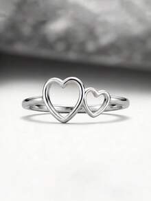 1 buah Perhiasan Perak Sterling 925 dengan Batu Zirkonia Kubik Desain Dasi Kupu-Kupu yang Lucu, Cocok untuk Pemakaian Sehari-hari & Hadiah untuk Wanita - Cincin 2 - View 2