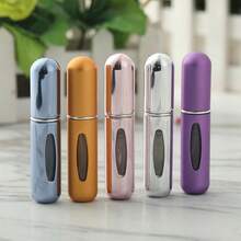 Portable Mini Perfume Atomizer Bottle, Atomizer Perfume Spray, Scent Pump Case, Refillable Travel (5ml, Random Color) - 5 Pcs - View 4
