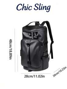 SHILAN Large Capacity Handheld Travel Bag, Ultra-Light Backpack. This Is A Fashionable Men's Backpack That Can Be Used As A Laptop Backpack And Casual Daily Backpack, Functional And Practical, Suitable For Work, Office And Business Occasions. It Is Also An Ideal Choice For Thanksgiving Travel And Computer Storage. Large Capacity Design, Suitable For Travel And Travel Bags. - Multicolor - View 4