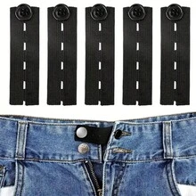 9/15Pcs Elastic Waistband Extender Buttons, Jeans Waist Size Expander No-Sew Buttons, Pants Waist Extension Tool Detachable Buttons - Multicolor - View 12