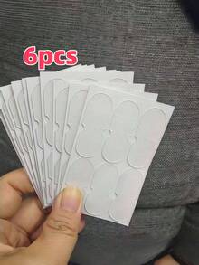 EELHOE 6入矯正剪耳貼，V臉垂直提拉黏貼貼片，V臉黏貼貼片，適合日常妝容、派對、婚禮、購物、約會、晚餐聚會、假日妝容，母親節禮物 - 彩色 - 查看 21