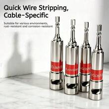 New Upgraded Cable Stripper Bit, 16-120mm², Fast Stripping Without Damaging Wire Core, Hand Drill Tool, Household Cable Stripper - A - View 9