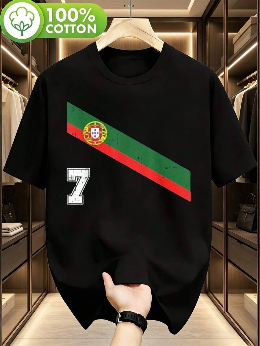Men T-Shirts - Main Image Color - 1 Piece - View 1