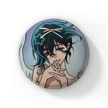58mm Pop Cartoon Cute Girl Sua Soft Button Pins Anime Alien Stage Coin Brooches On Backpack Decor Round Badges For Bag Hat Jewelry Gifts - 58 mm - View 40