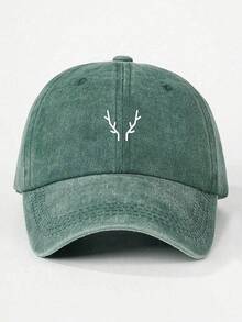BONNY BOOM 1 pezzo Cappellino da baseball casual regolabile con motivo a corna di cervo classico alla moda per uomo, cappello da sole da donna, cappellino trucker unisex, adatto per l'estate, la spiaggia, l'uso all'aperto e quotidiano - berretto da baseball - Visualizzare 7