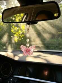 Adorno colgante interior de suspensión de coche para niña linda, colgante para espejo retrovisor - A - Ver 8