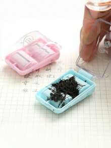 2pcs Desktop Eraser Cleaner Mini Small Pencil Shavings Cleaner Portable Cute Eraser Dust Collector For Elementary Students Desk - A - View 9