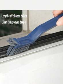 1pc Multi-Function Gap Brush, Suitable For Cleaning Gaps, Floor Crevices, Bathroom Narrow Spaces And Other Small Areas - Multicolor - View 6