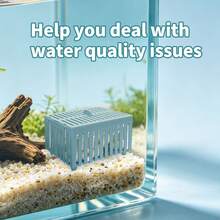 Media Filter Akuarium, Kotak Pemurnian Air Akuarium, Kotak Filter Tangki Ikan, Bahan Filter Akuarium, Filtrasi Cincin Keramik, Meningkatkan Kualitas Air, Cocok Untuk Filtrasi Tangki Ikan dan Tangki Kura-kura - View 4