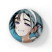 58mm Pop Cartoon Cute Girl Sua Soft Button Pins Anime Alien Stage Coin Brooches On Backpack Decor Round Badges For Bag Hat Jewelry Gifts - 58 mm - View 42