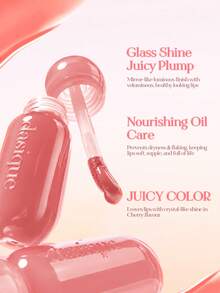 Dasique Glass Gloss Lip Glaze, High Shine, Non-Sticky, Moisturizing & Hydrating, Lip Makeup, Y2K Glam Style, Women, Rose Girl, Party, Travel, Daily, Best Shade, Charming Vibe, Holiday Essential, Women's Makeup Gift, Christmas Gift - #06 Rosy Dew - View 4