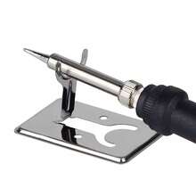 5pcs U-Shaped Stainless Steel Soldering Iron Holder Wall-Mounted Fixed Soldering Station Bracket DIY Electronic Welding Tool - 5 - View 4