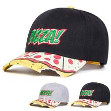 1pc Men's Cartoon Embroidered Hip Hop Cap, Fashionable Sports Baseball Cap, Outdoor Adjustable Sunscreen Leisure Hat, Suitable For Spring And Autumn Travel, Beach Parties - Multicolor - View 11