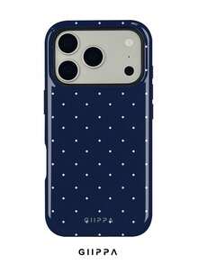 Una elegante funda para teléfono que no incluye cordón ni soporte. Funda para teléfono GIIPPA de 1 pieza con base burdeos y diseño de lunares rosados, compatible con Phone 17 Pro, 15 Pro, 14 Pro. Funda para teléfono coreana elegante e interesante, compatible con 11/12/13/14/15/75 Pro Plus. Diseño elegante adecuado tanto para hombres como para mujeres. Regalo para novia en Navidad, Día de San Valentín, Pascua, temporada de bodas y cumpleaños. - Multicolor 1 - Ver 1