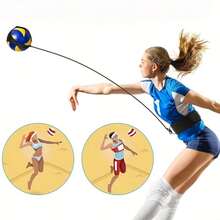 Volleyball Training Set (Volleyball + Pump + Training Strap) - Classic Yellow Blue White Size 5 Volleyball, Outdoor Training Volleyball, - Suitable For Beginners Or Sports Enthusiasts, Applicable For Indoor Training And Other Scenarios - Yellow, Blue and White - View 4