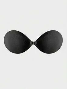 2/1 pieza Copas de sujetador adhesivas, Copas de sujetador de silicona autoadhesivas sin costuras y sin espalda para mujer, Lencería de uso diario y boda, Estilo bikini - Multicolor - Ver 19