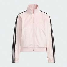 AdidasSTORY VELVET品牌logo三條紋運動休閒短長袖外套外套 女裝 - 淺粉色 - 查看 5