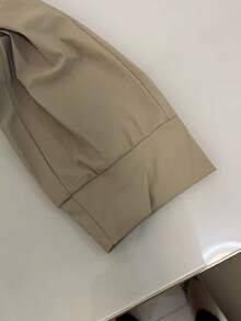 Quick-Drying Pants/Zippered Pocket/Elastic Waistband/Sporty/Casual - 米色 - 查看 4