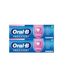 PACK PROMOCIONAL: Oral-B Pro-Expert Pasta Dentífrica Sensível e Suave 75ml x2 - Hortelã - Ver 2