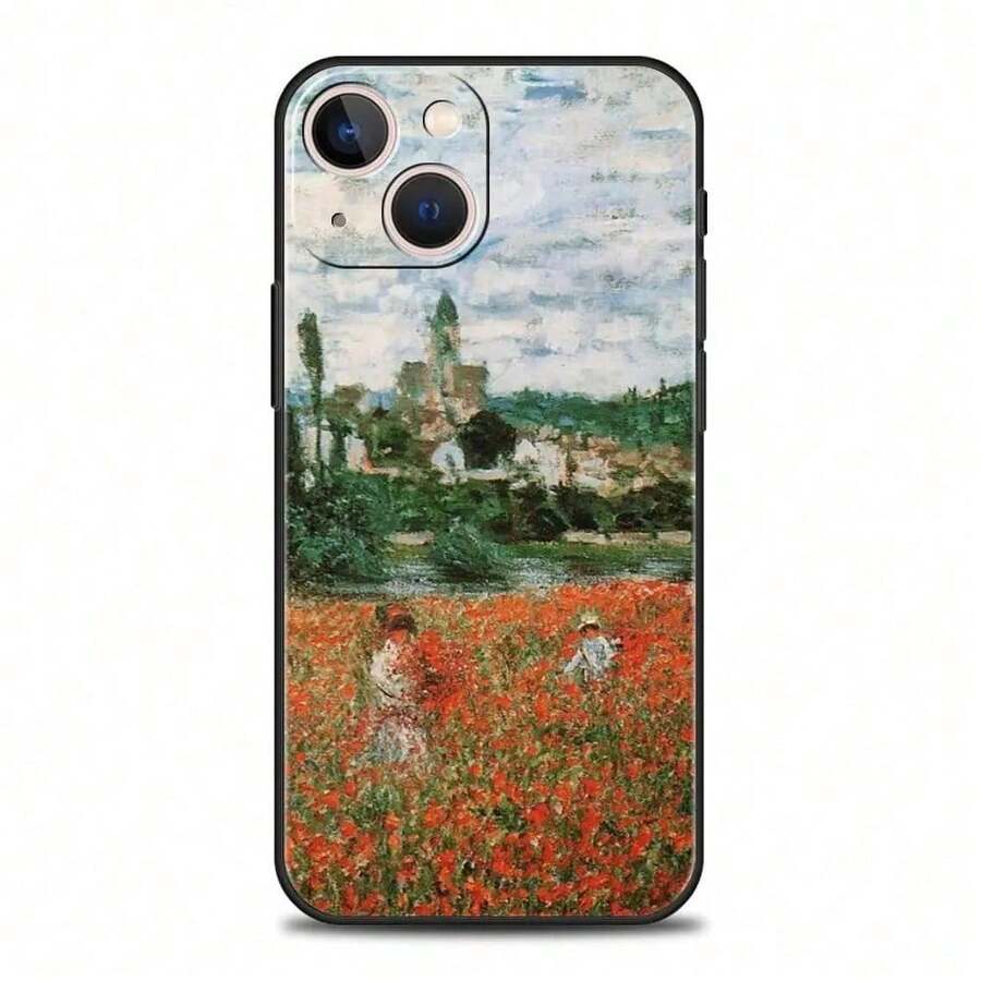 Claude Impressionism Painter Compatible With 11 12 13 15 16 14 Pro Max Phone Case - A6 - View 1