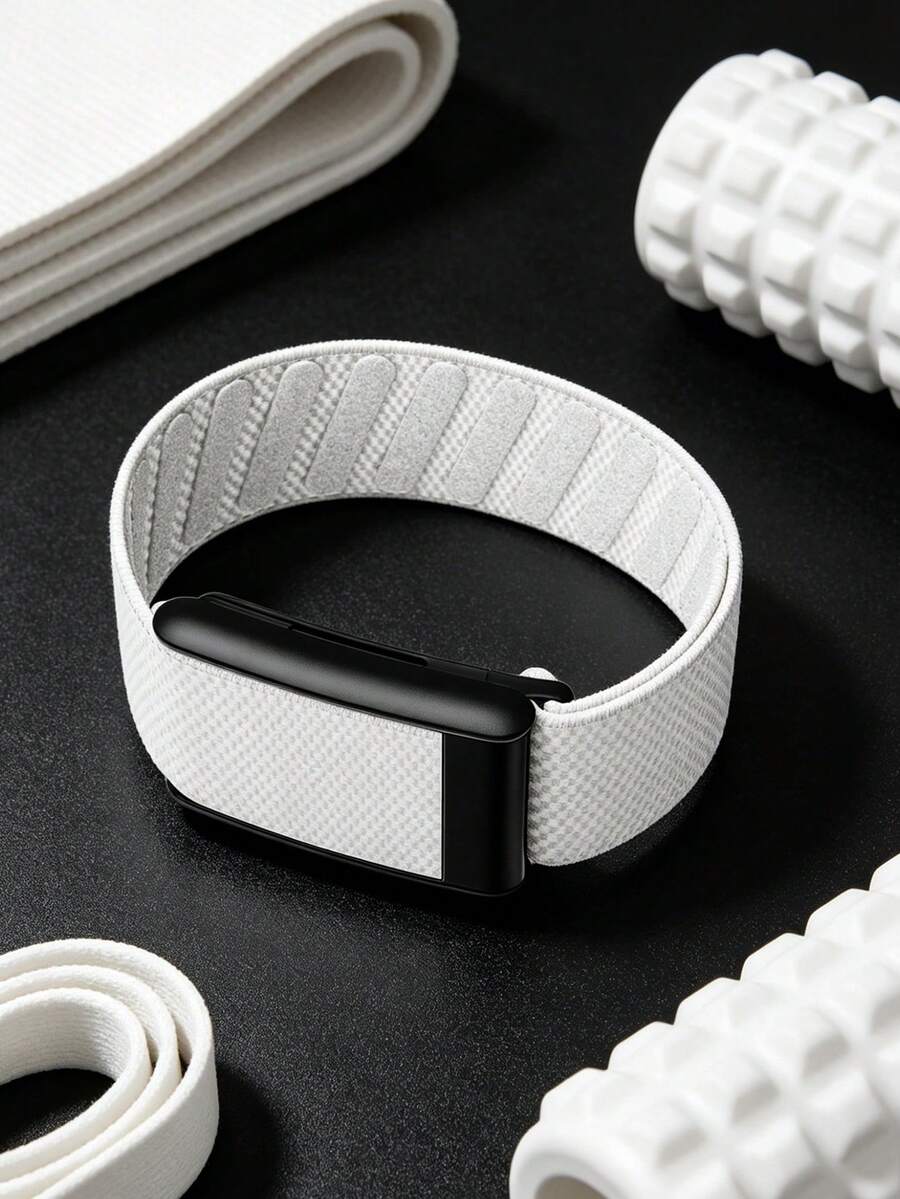 5.0/MG SuperKnit Band - Compatible With ECG Function, Signature High-Performance Knit Band - Not Compatible With 4th Generation Products - White - View 1