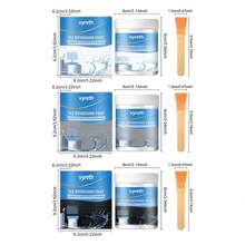 Recubrimiento, Pintura Impermeable Antideslizante para Baño, Ducha, Cocina y Piso, Pintura de Renovación de Azulejos a Base de Agua con Brocha, Sin Dañar el Azulejo, Cambio de Color (Disponible en Varios Colores y Tamaños) - negro - Ver 5
