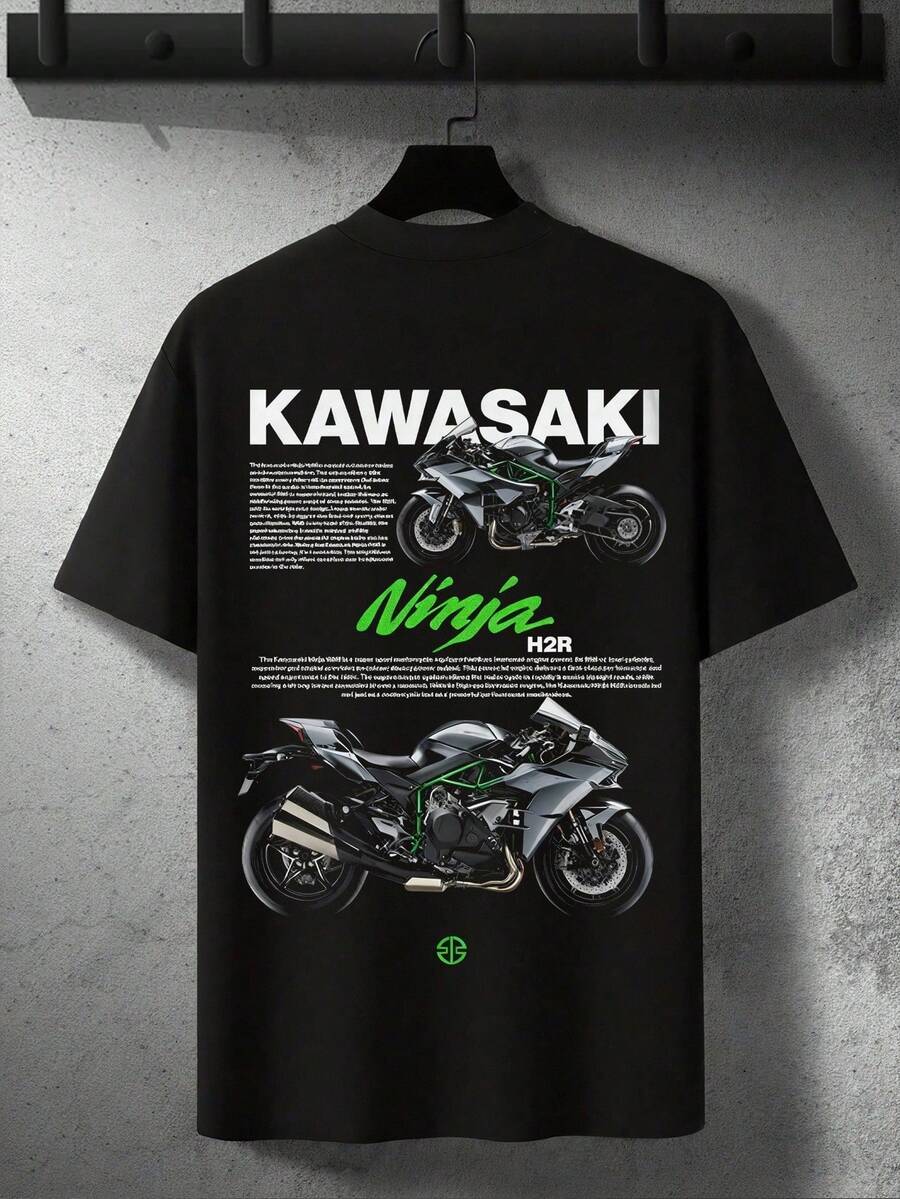 Camiseta unisex.Para hombres.Manga corta.Camisa T de manga corta.Ropa de primavera.Ropa de verano.Prenda de vestir.Prenda superior.Ancho.Silueta grande.Diseño con estampado.Regalo.Regalo.Est - Negro - Ver 1