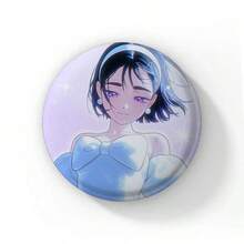 58mm Pop Cartoon Cute Girl Sua Soft Button Pins Anime Alien Stage Coin Brooches On Backpack Decor Round Badges For Bag Hat Jewelry Gifts - 58 mm - View 13