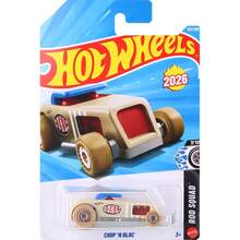 Mattel Mattel Hot Wheels 1:64 比例壓鑄合金車，適合玩樂或展示，Die-26J 系列逼真合金玩具車，蝙蝠車、道奇、雪佛蘭、三菱、鴨子、速霸陸、奧迪、別克 C4982 小車，GTC 系列，給愛好者男孩的禮物，玩具車模型，1件裝 - 彩色 - 查看 22
