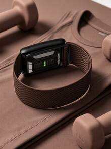 5.0/MG SuperKnit Band - Compatible With ECG Function, Iconic High-Performance Knit Band - Not Compatible With 4th Generation Products - Coffee Brown - View 4