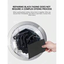Black Clothing Color Enhancer Sheets, 30pcs/Pack, Color Lock Anti-Fading, Non-Fading Wash - 30 Items - View 9