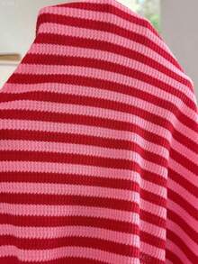 xuehuamaoyi02  Set de 2 piezas de top de tirantes con cuello redondo y abertura lateral a rayas y shorts con cintura ajustable para maternidad - Multicolor - Ver 7