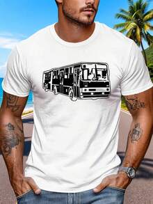 Funny Short-Sleeved T-Shirt For Men, Polish Style, For Summer. - 白色 - 查看 2