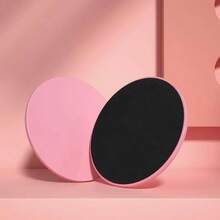 2 piezas - Deslizadores de fitness de doble cara, adecuados para entrenamiento en casa, pilates, terapia física, entrenamiento abdominal y de Body completo - Multicolor - Ver 7