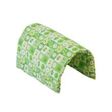 1pc Cartoon Print Summer Flexible Dome-Shaped Small Pet Hideout Tunnel, Small Pet Sleeping Mat Windproof Sunshade Play Tube, Suitable For Guinea Pigs And Mice, All-Season Use Fence Climbing And Hiding Habitat Accessory - one-size - View 6