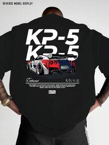 Men T-Shirts - 黑色 - 查看 1