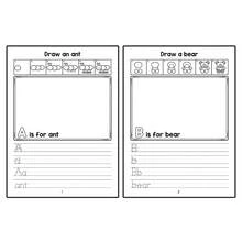 Lachilly Letter Directional Drawing Practice Book A-Z, Drawing, Tracing And Writing Worksheets, Preschool Handwriting Practice Workbook For Kids, 28 Pages - Multicolor - View 9