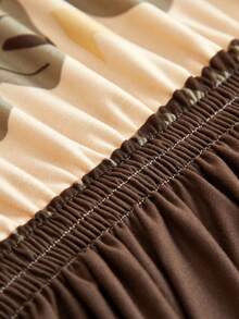1 buah Sarung Sofa Rok Satu Bagian Elastis Tahan Debu dan Noda dengan Motif Cetak, Dekorasi Rumah Ruang Tamu, Dekorasi Sofa 1/2/3/4 Dudukan, Universal untuk Semua Musim, Dapat Dicuci dengan Mesin - MultiWarna - View 4